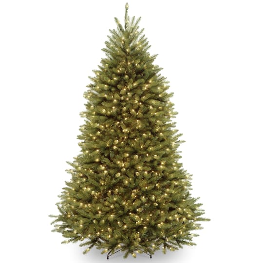 7ft. Pre-Lit Dunhill® Fir Full Artificial Christmas Tree, Clear Lights